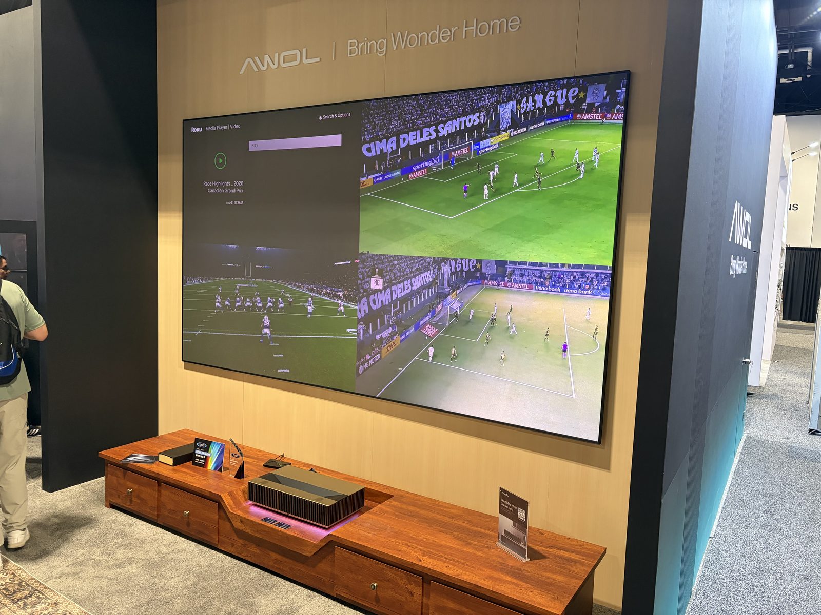 The ultra short throw that actually impressed me at CEDIA
